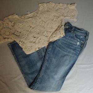 Silver Suki Mid Slim Boot